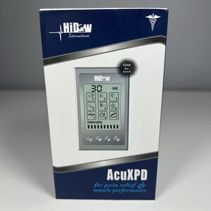 HiDow AcuXPD Electronic Massager for Pain Relief & Muscle Performance New/Sealed